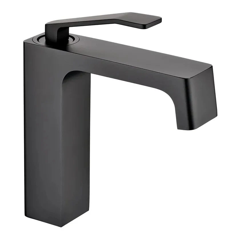 Смеситель для раковины Grocenberg GB2090, черный матовый