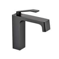 Смеситель для раковины Grocenberg GB2090, черный матовый