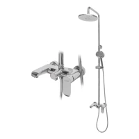 Душевая система Hansberge H5033, хром