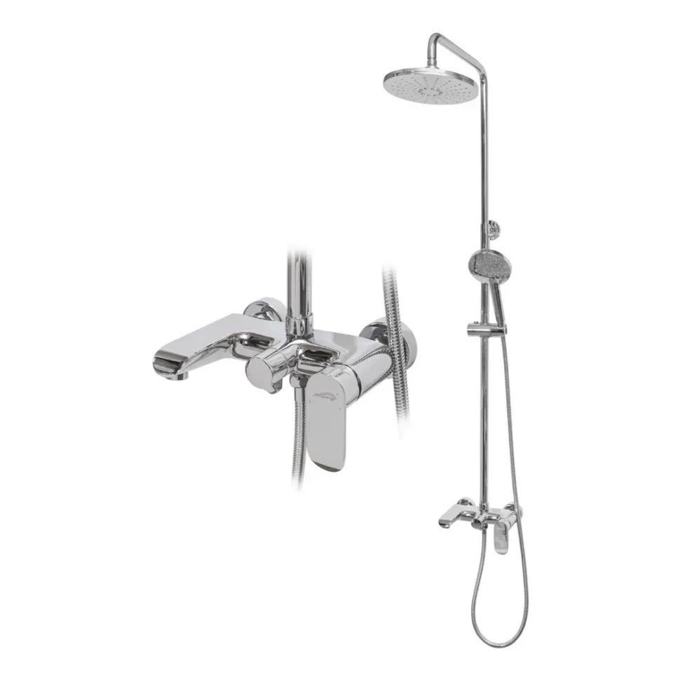 Душевая система Hansberge H5033, хром