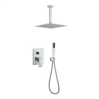 Душевая система скрытого монтажа Grocenberg GB5089CR-4, хром