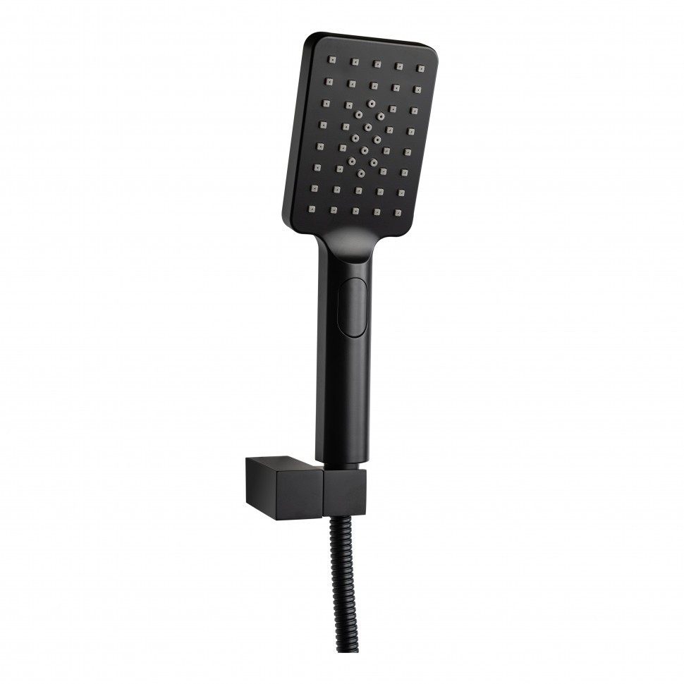 Душевая система скрытого монтажа FILARETE Waterfall FL1012, черный матовый