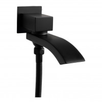 Душевая система скрытого монтажа FILARETE Waterfall FL1012, черный матовый