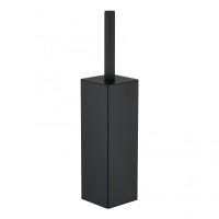 Ёршик для унитаза напольный/подвесной Grocenberg AC0025, черный матовый