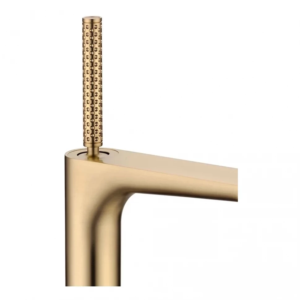 Смеситель для раковины Grocenberg GB2091, матовое золото