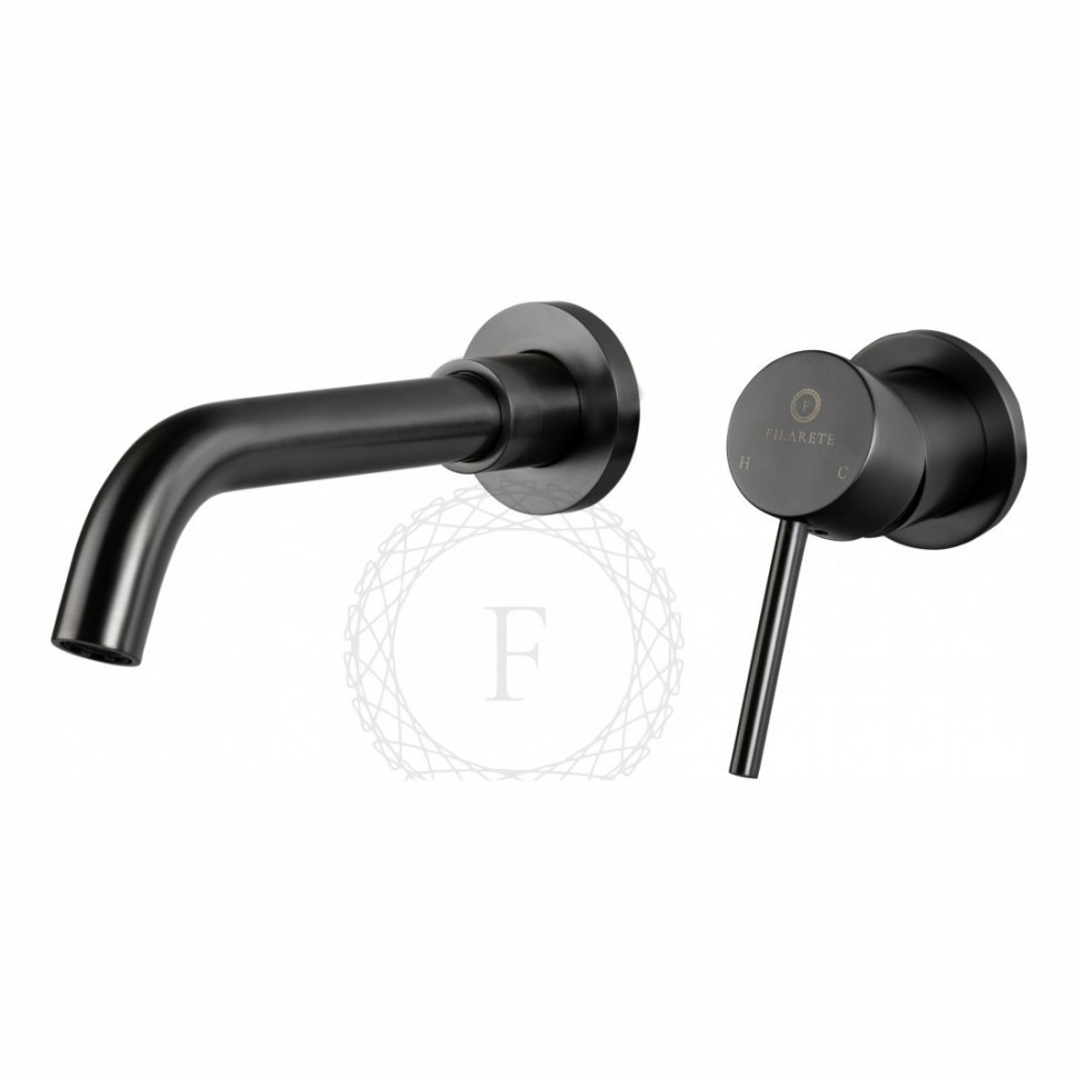 Смеситель для раковины FILARETE Roun FL4020, графит