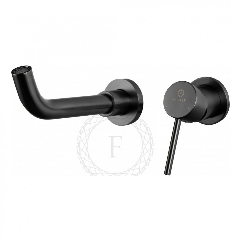 Смеситель для раковины FILARETE Roun FL4020, графит