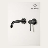 Смеситель для раковины FILARETE Roun FL4020, графит