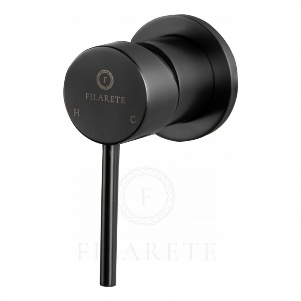 Смеситель для раковины FILARETE Roun FL4020, графит