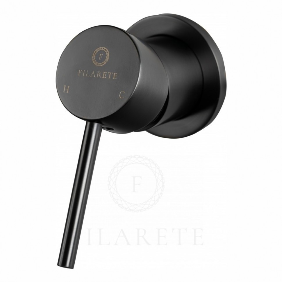 Смеситель для раковины FILARETE Roun FL4020, графит