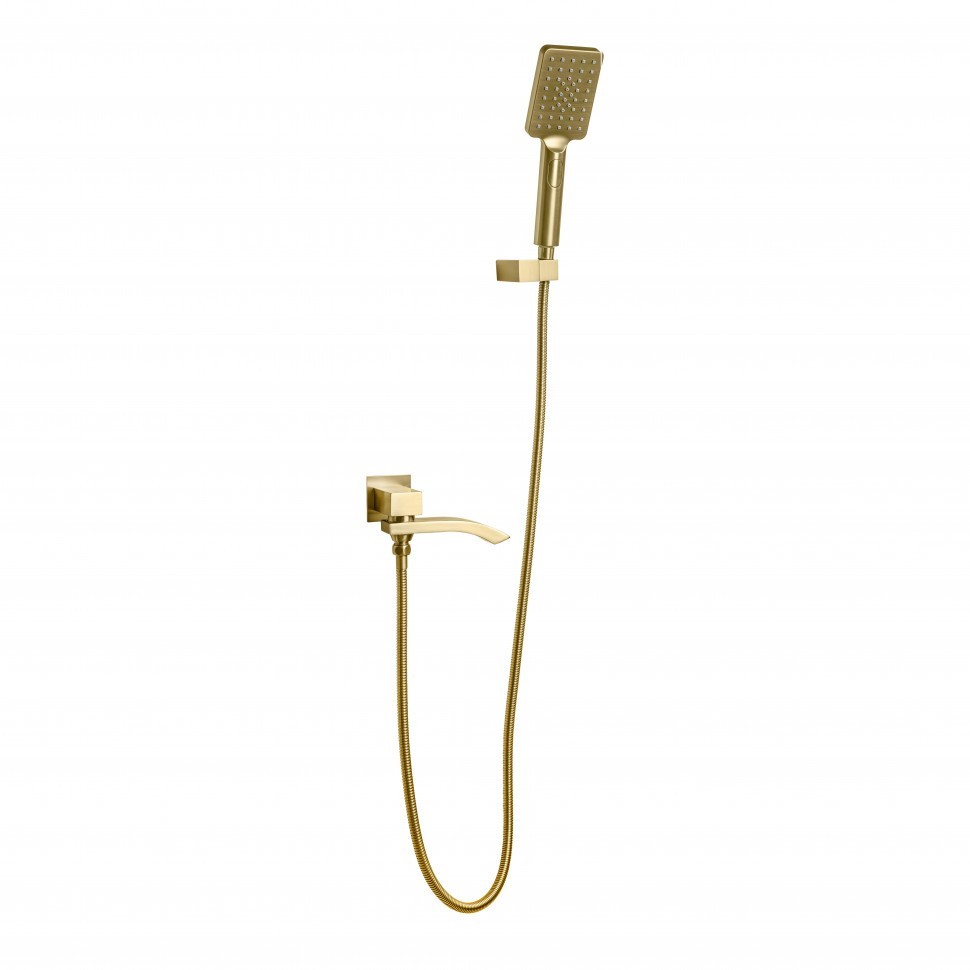 Душевая система скрытого монтажа FILARETE Waterfall FL1012, матовое золото