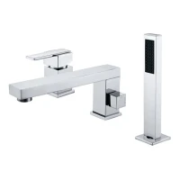 Смеситель на борт ванны Grocenberg GB6008, хром