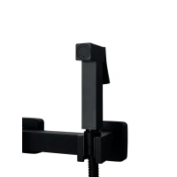 Гигиенический душ со смесителем FILARETE Финг FL111BL, черный
