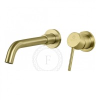 Смеситель для раковины FILARETE Roun FL4020, матовое золото