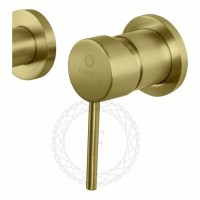 Смеситель для раковины FILARETE Roun FL4020, матовое золото