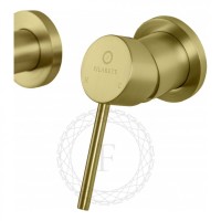 Смеситель для раковины FILARETE Roun FL4020, матовое золото