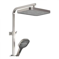 Душевая система Hansberge H5070, никель