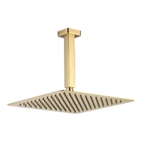 Душевая система скрытого монтажа Grocenberg GB5089GO-2, золото глянец