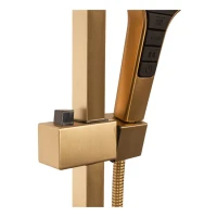 Душевая система Hansberge H5070, матовое золото