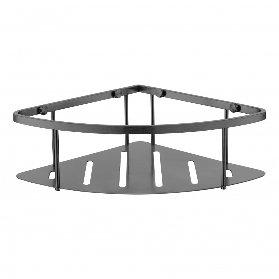 Полка корзина угловая Grocenberg AC0090BG, графит