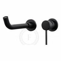 Смеситель для раковины FILARETE Roun FL4020, черный матовый
