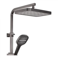 Душевая система Hansberge H5070, графит