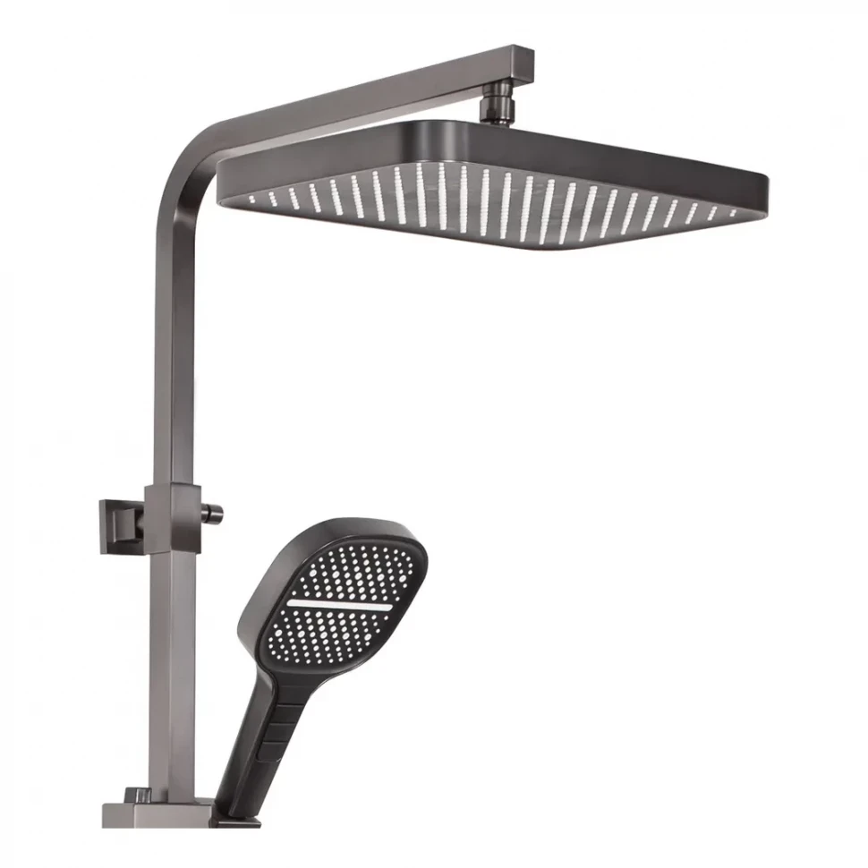 Душевая система Hansberge H5070, графит