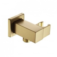 Душевое соединение с держателем Grocenberg GB188, золото глянец