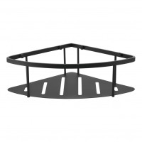 Полка корзина угловая Grocenberg AC0090BL, черный матовый