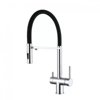 Смеситель для кухни под фильтр на магните Grocenberg GB4096, хром