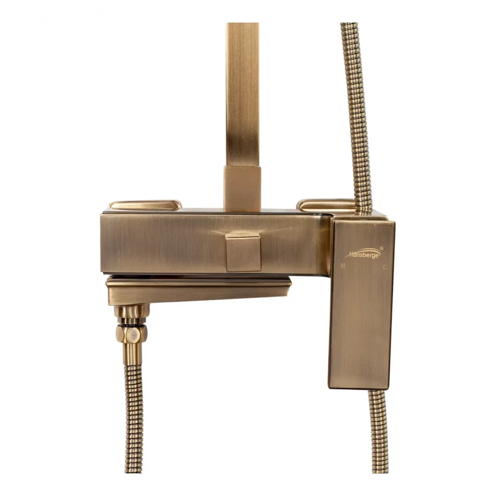 Душевая система Hansberge H5070, бронза