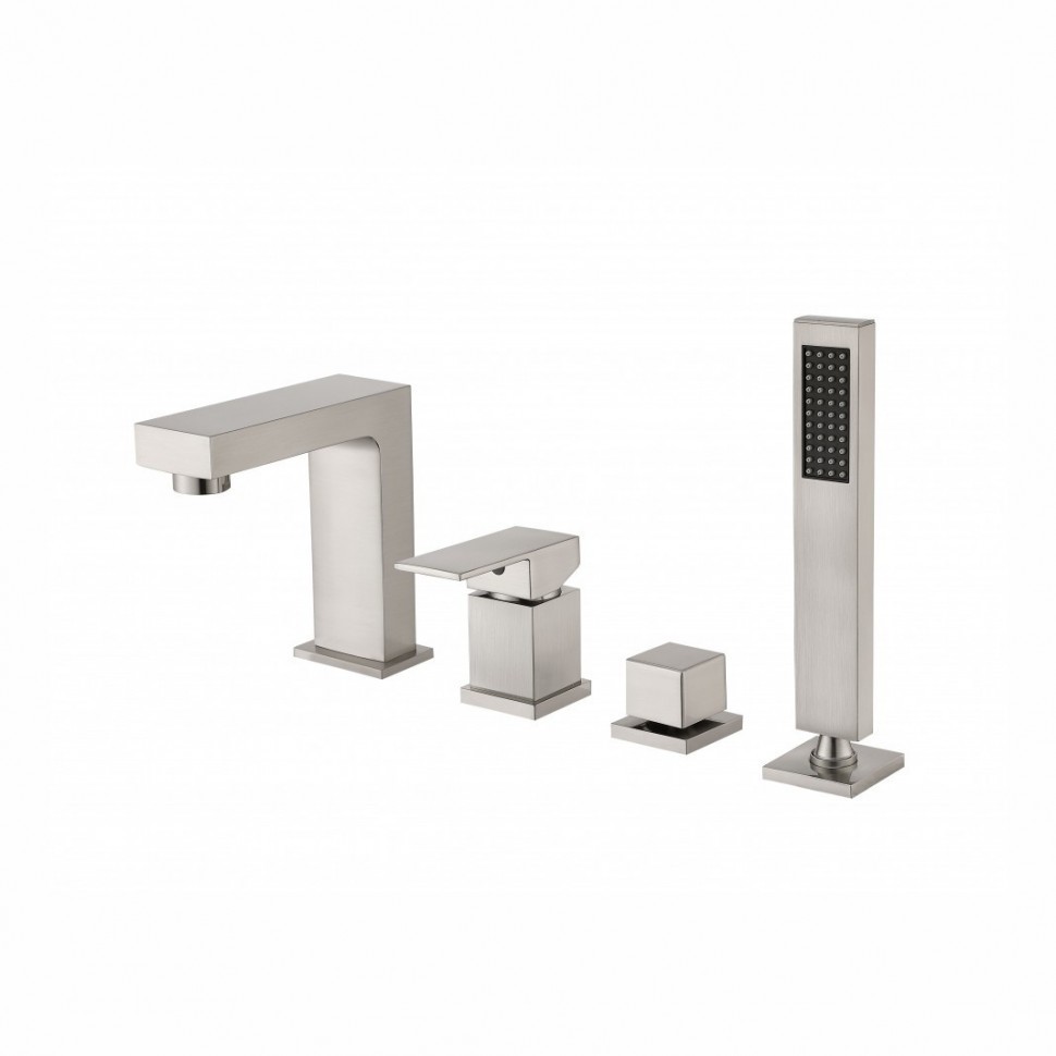 Смеситель на борт ванны Grocenberg GB6008-1, никель Смеситель на борт ванны Grocenberg GB6008-1, никель