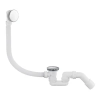 Автоматический слив-перелив для ванны Grocenberg GB230, хром