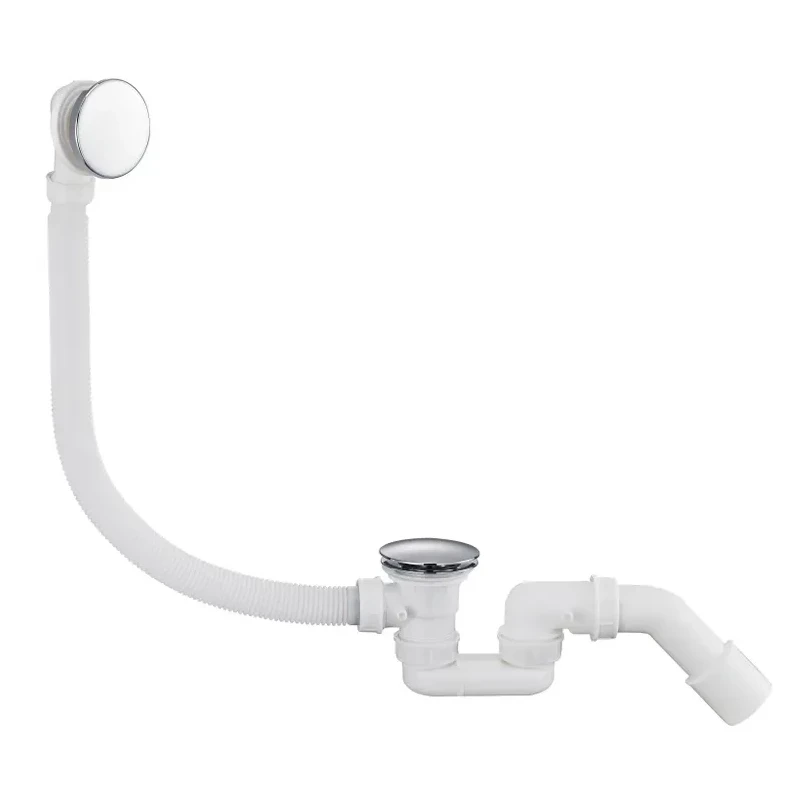 Автоматический слив-перелив для ванны Grocenberg GB230, хром