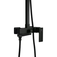 Душевая система FILARETE FL2060BL, черный