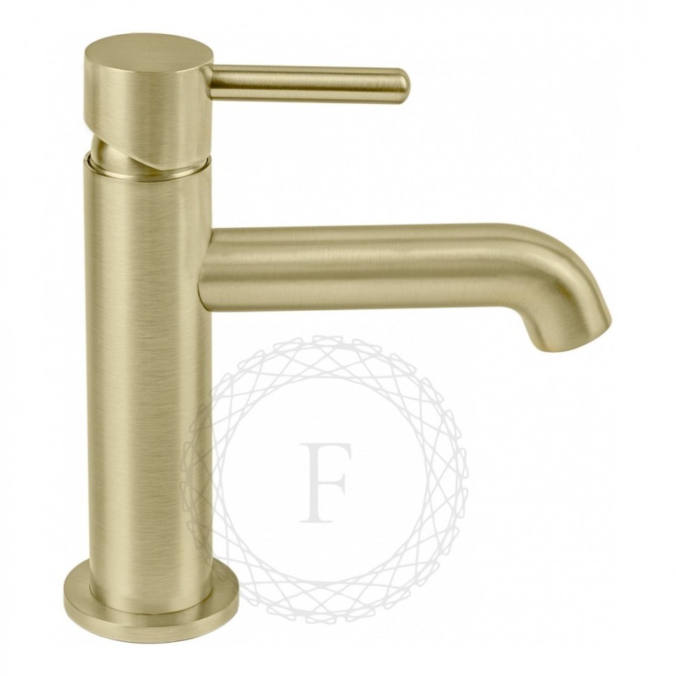 Смеситель для раковины FILARETE Roun FL5020, матовое золото