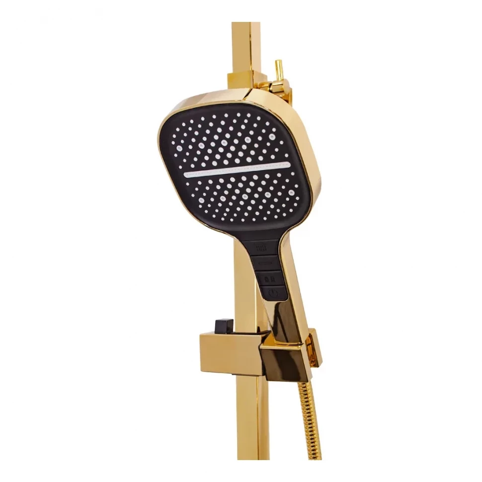 Душевая система Hansberge H5070, золото глянец