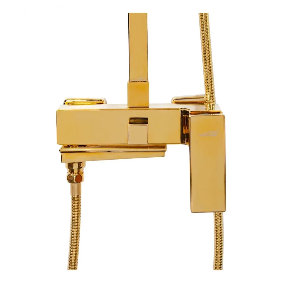Душевая система Hansberge H5070, золото глянец