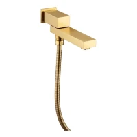 Душевая система скрытого монтажа Grocenberg GB5089MG-2, матовое золото