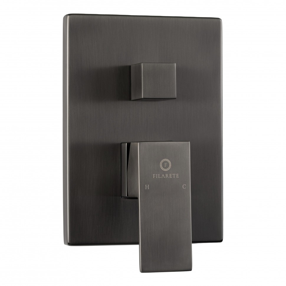 Душевая система скрытого монтажа FILARETE Fing FL1044, графит