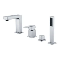 Смеситель на борт ванны Grocenberg GB6008-1, хром