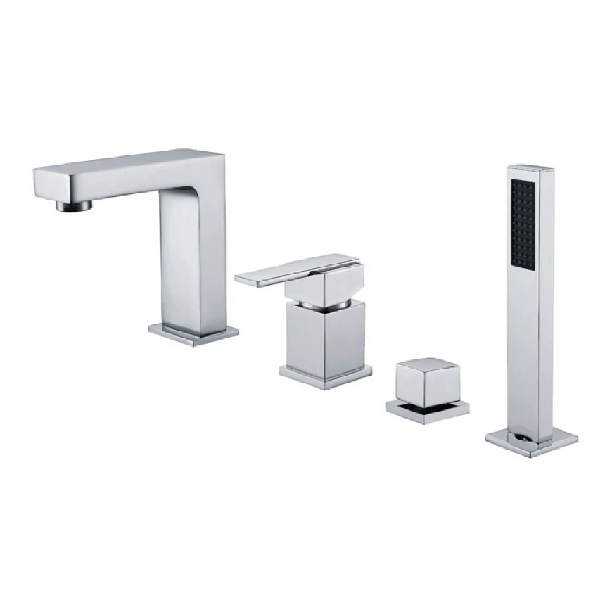 Смеситель на борт ванны Grocenberg GB6008-1, хром