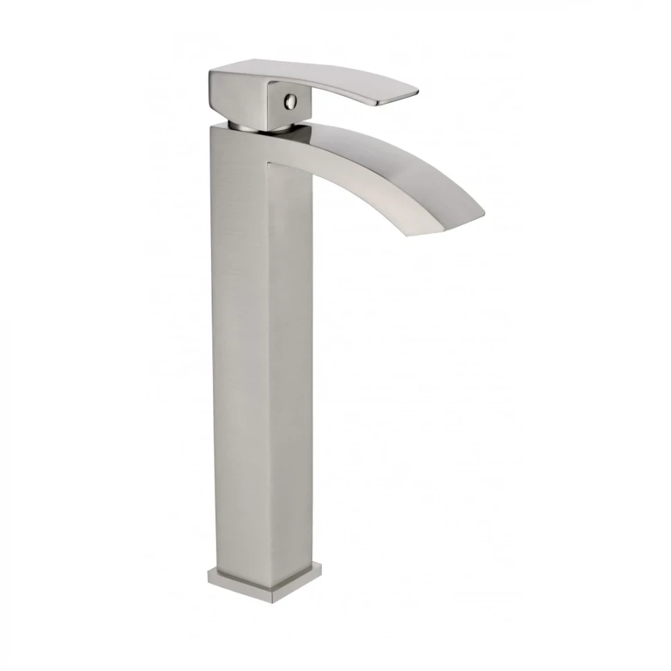 Смеситель для раковины высокий Grocenberg GB3007, никель