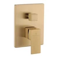 Душевая система скрытого монтажа Grocenberg GB5089MG-3, матовое золото