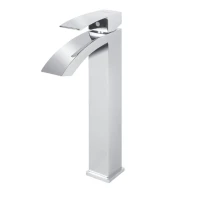 Смеситель для раковины высокий Grocenberg GB3007, хром