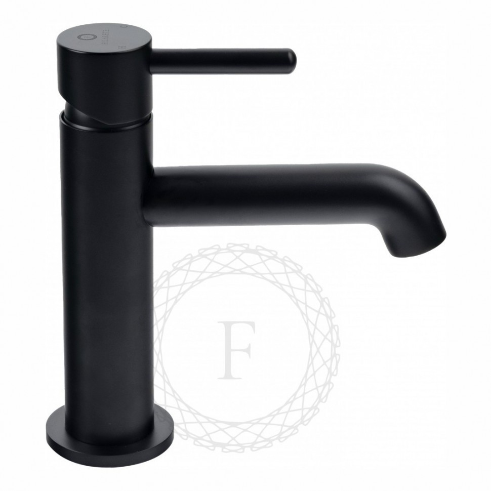 Смеситель для раковины FILARETE Roun FL5020, черный матовый