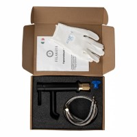 Смеситель для раковины FILARETE Roun FL5020, черный матовый