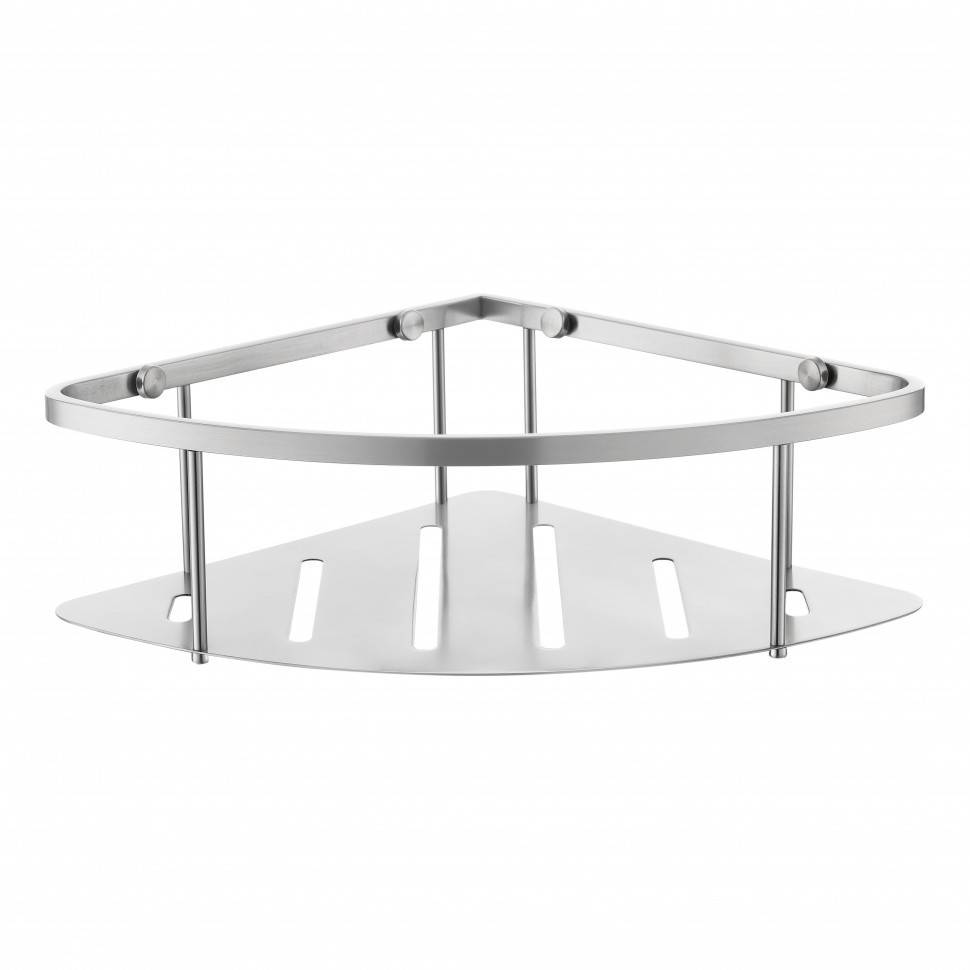 Полка корзина угловая Grocenberg AC0090NK, никель