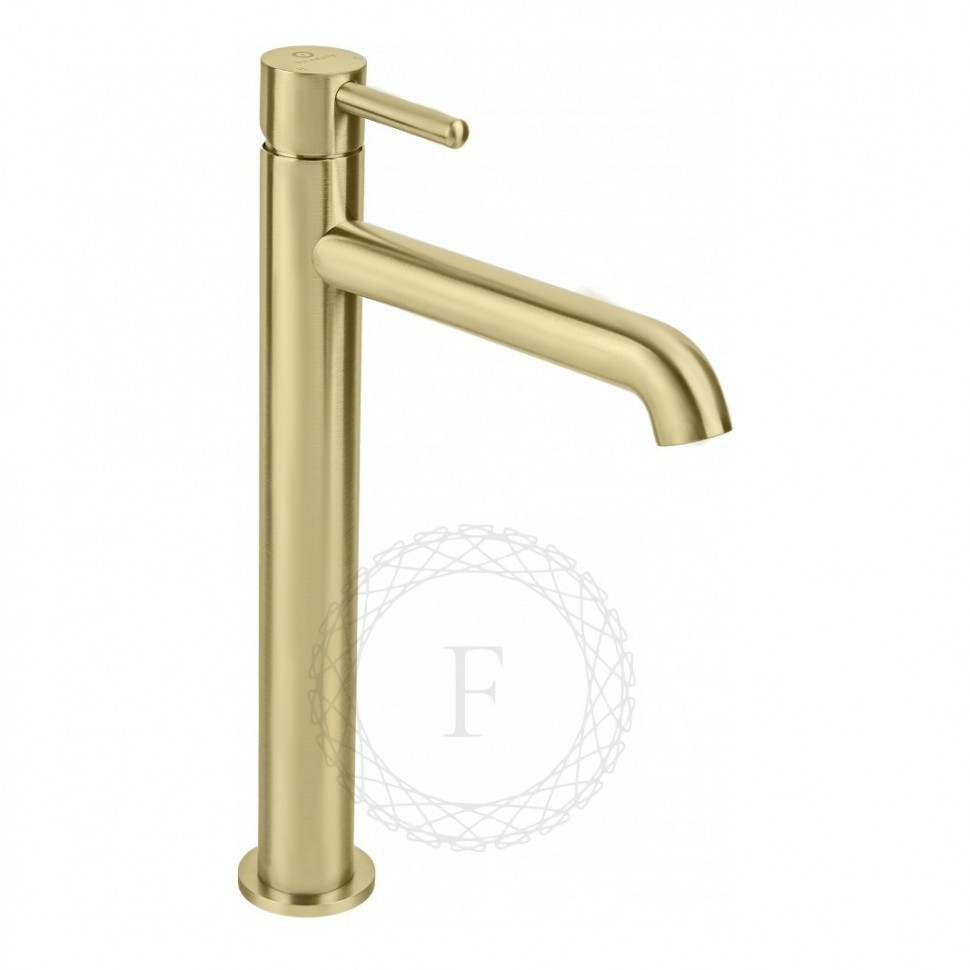 Смеситель для раковины FILARETE Roun FL6020, матовое золото