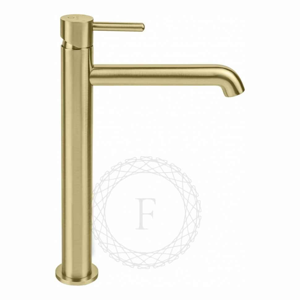 Смеситель для раковины FILARETE Roun FL6020, матовое золото